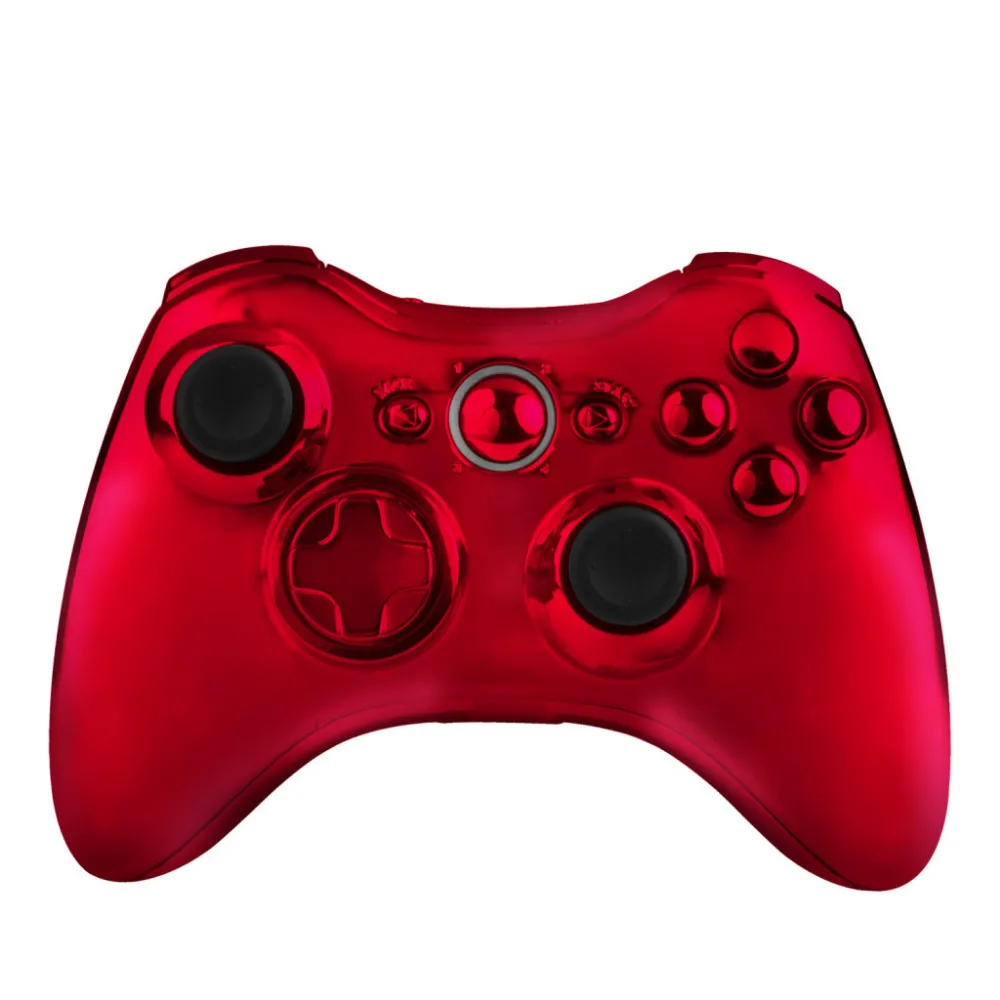 Красный Полный Корпус для игрового контроллера корпус для Microsoft Xbox 360 беспроводной контроллер
