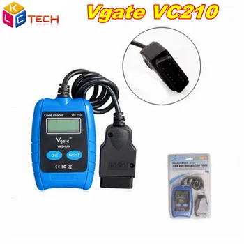 

Original VGATE VC210 CAN OBDII OBD2 Code Reader Error Scanner Code Reader Car Diagnostic Tool