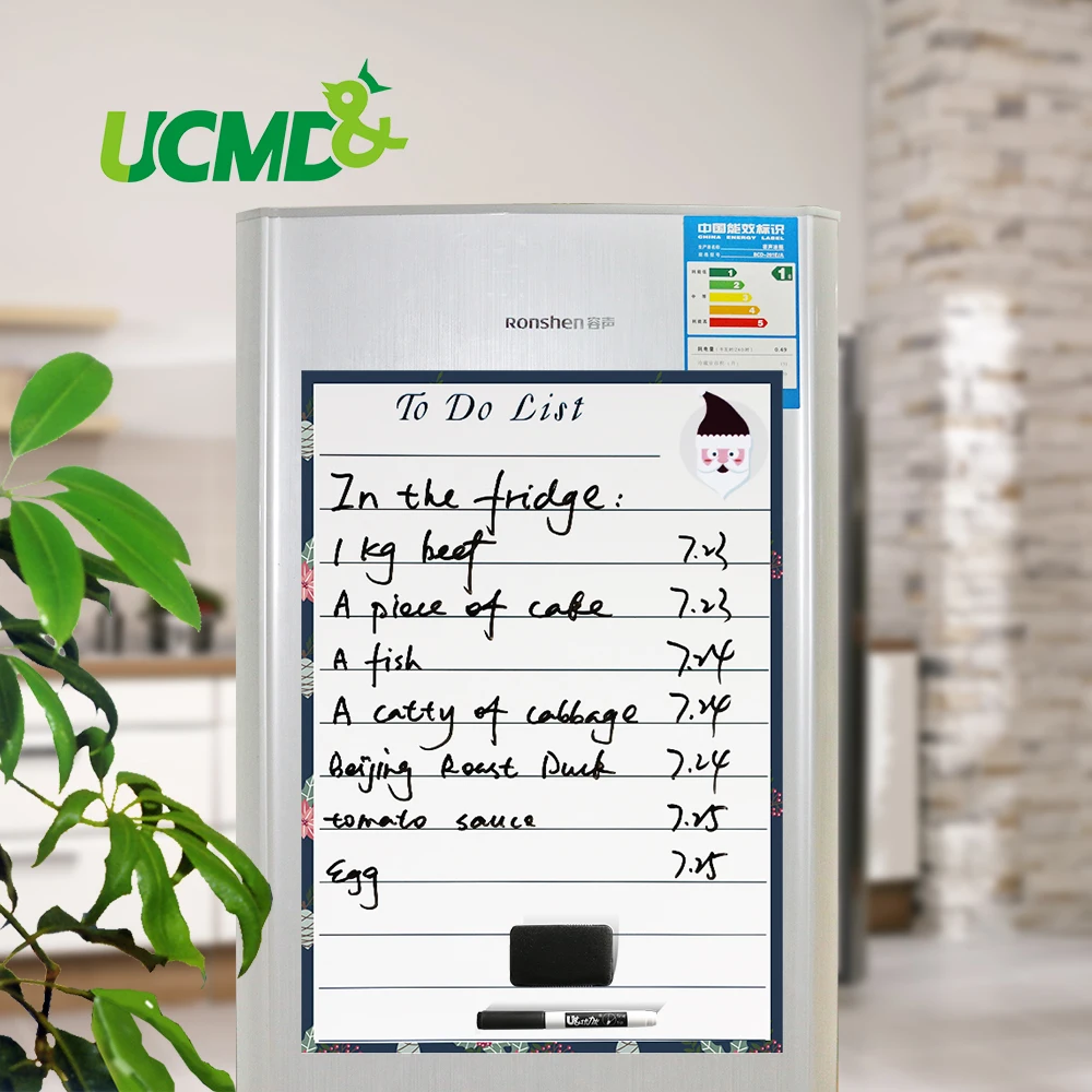 Fridge Flexible Dry Erase Notes Mini Whiteboard Fridge