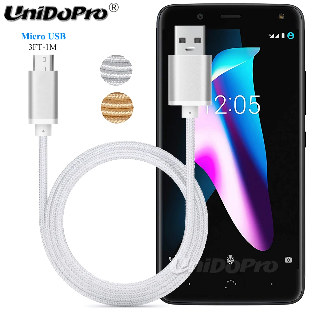 

3FT Micro USB Fast Charger for BQ V / VS Plus, U / U Plus / U2 Lite / , X5 / X5 Plus , E5s, M10 Full HD Data Sync Charging Cable