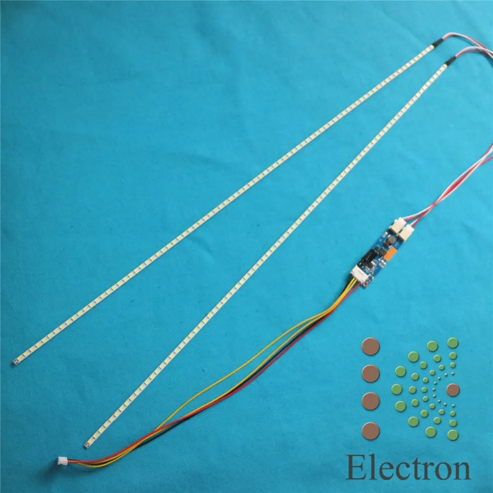 15" 15 inch 325mm LED Backlight lamp Strip Kit Adjustable brightness