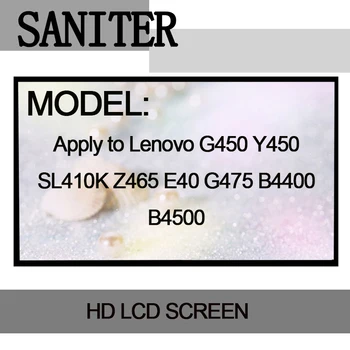 

SANITER Apply to Lenovo G450 Y450 SL410K Z465 E40 G475 B4400 B4500 Laptop LCD Screen