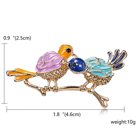 Bird Insect Tortoise Brooches For Women Dragonfly Snake Animal Dress Suit Banquet Decoration Pins Jewelry Accessories