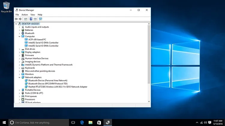 Intel Stick Mini computer