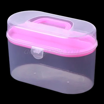

Sewing Kit Tool Storage Box Needle Thread Scissor Organizer Medicine Container Drop Shipping