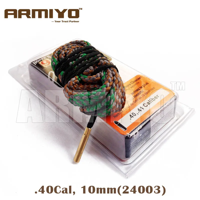

Armiyo Bore Snake .40Cal .41Cal 10mm Pistol Bore Cleaner Gun Barrel Cleaning Sling 24003 Hunting Shooting Clean Accessories