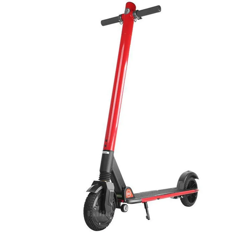Cheap Daibot 8.5 Inch Electric Kick Scooters 2 Wheel Electric Scooter With Bluetooth/APP 250W 36V Red Adult Foldable Electric Scooter 8