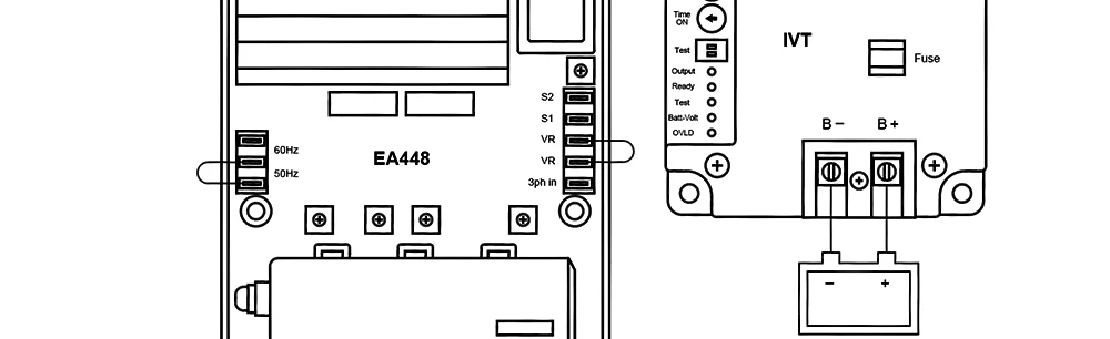 R448 AVR для генератора автоматический регулятор напряжения