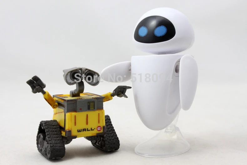 Wall.E Toys Kids Action Figures Robots Eve Cartoon Toys Model Collection Wall