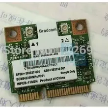 Беспроводная Adpater карта BroadCom BCM943225HM BCM943225 BCM43225 Half Mini PCI-Express PCIe