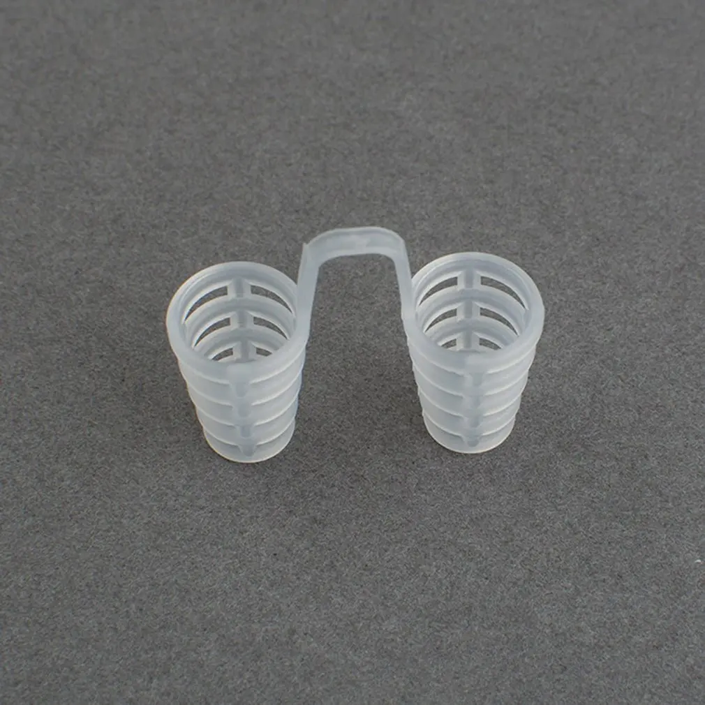 4 stks Gezond Slapen Aid Apparatuur Stop Snurken Magnetische Anti Apneu Neus Clip Mini Transparante Snurken|Сон и храп| |