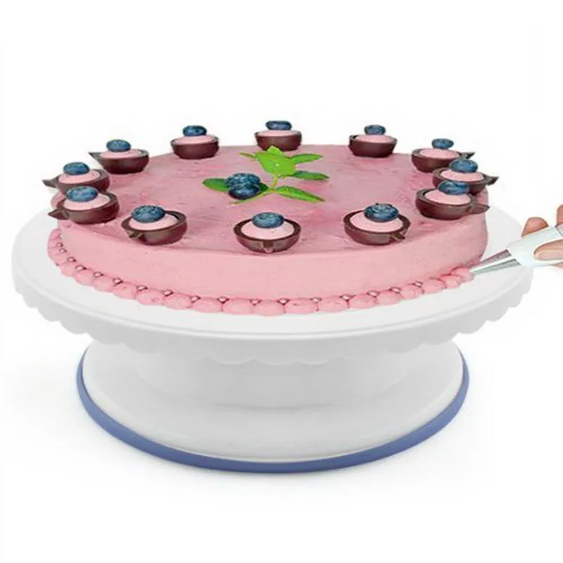 Plastic Cake Turntable Rotating Cake Decorating Turntable