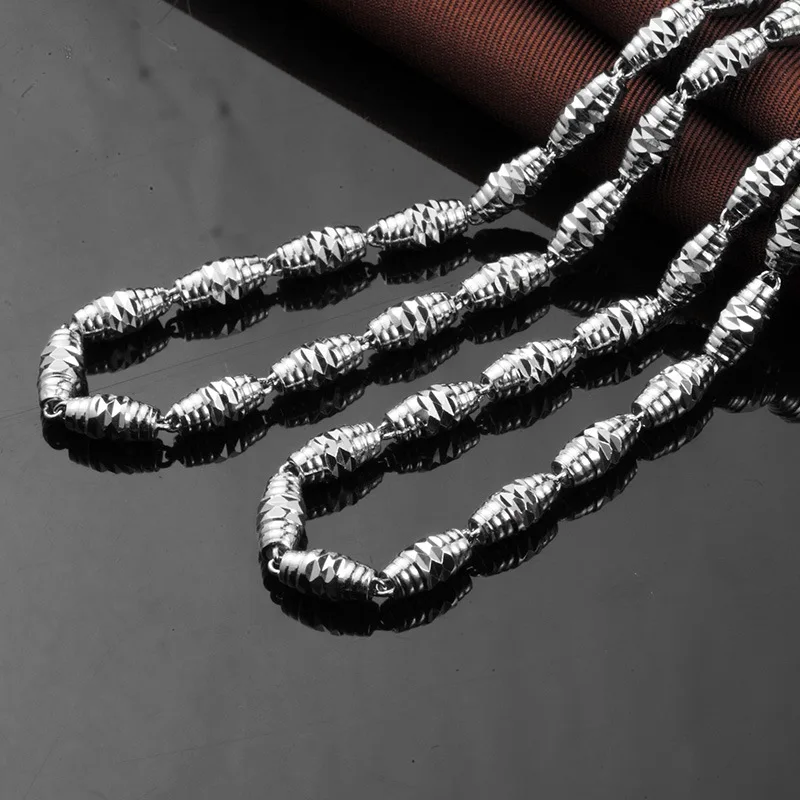 Ожерелье из серебра 100% пробы 50 см|jewelry men necklaces|jewelry silver necklacejewelry necklace |