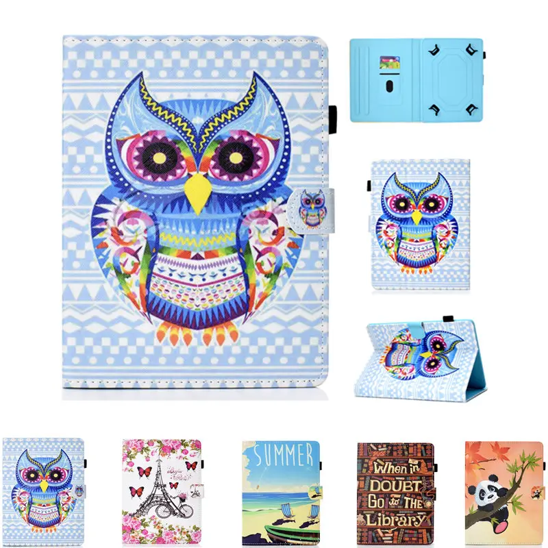 

Fashion Print PU Leather Case 6 inch Universal Cover For PocketBook basic 3 611/613 641 aqua 2 / 631 Plus Touch HD 2 631 Ereader