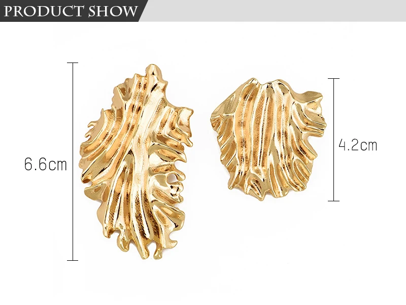 Leaf Stud Earrings (1)