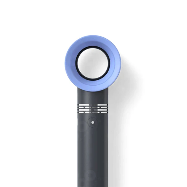 Мини-Электрический вентилятор ручной вентилятор с воздушным охлаждением USB Перезаряжаемый беспроводной портативный вентилятор с воздушным охлаждением - Цвет: Black