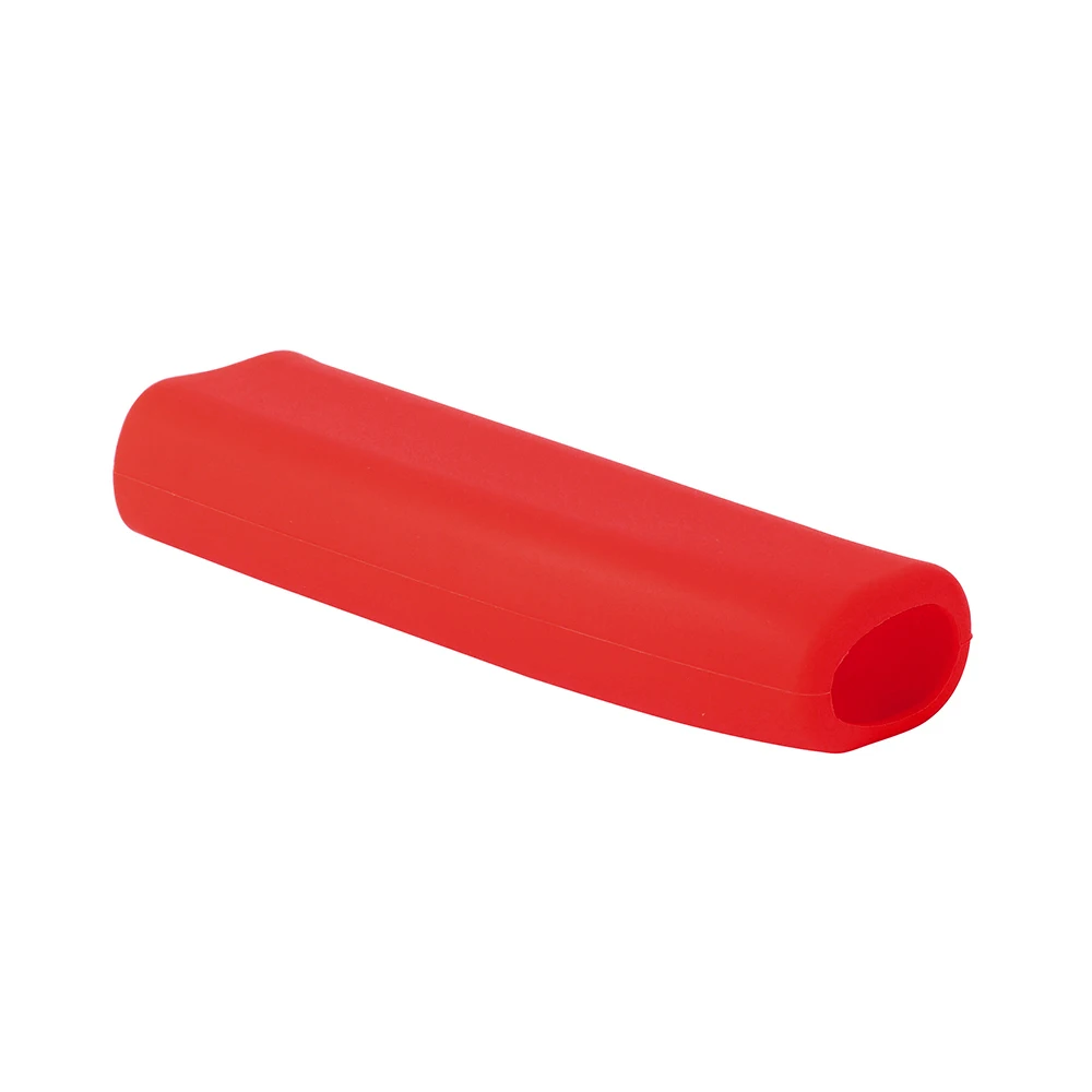 Red Handbrake Grips Car Vehicles Anti Slip Silicone Sports Parking Hand