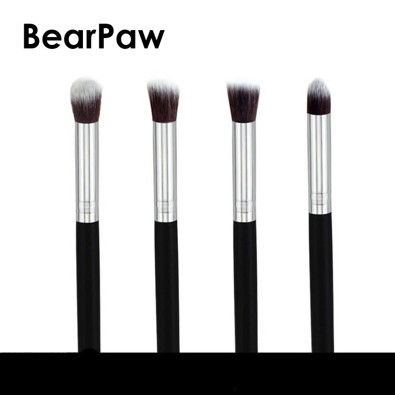 

BearPaw 4pcs/lot Professional Eye Shadow Makeup Brush Set Women Beauty Eye Nose Shadow Lipliner Brush Gift for Women Cosmetic