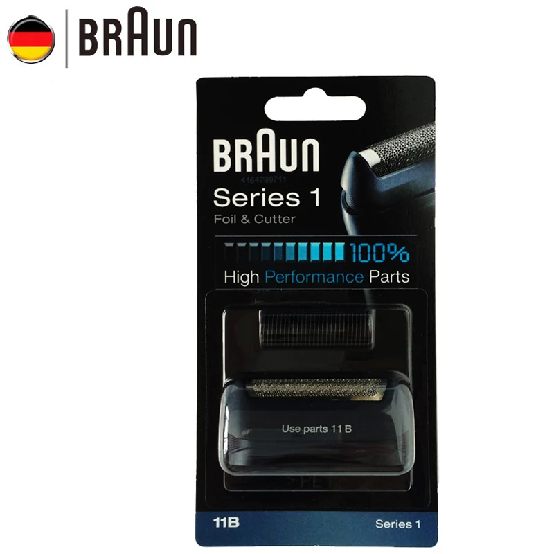 Braun Electric Razor Blade 11B Foil & Cutter Replacement Set for Series