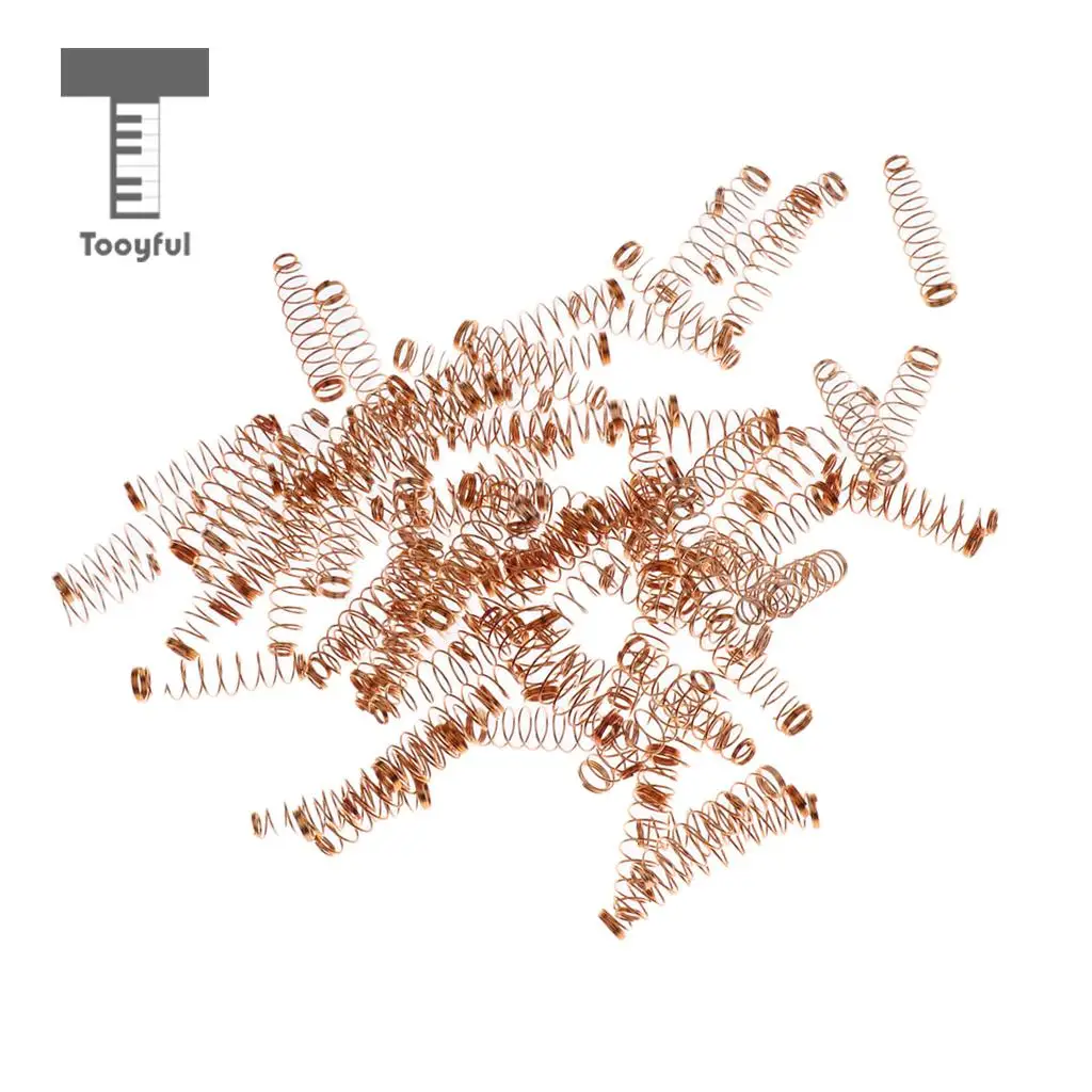 Tooyful 90pcs Copper Jack Springs for Upright Piano Replacement Parts 26mm