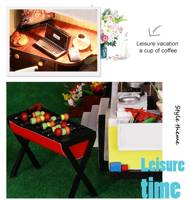 Cutebee Leisure Holiday DIY Miniature Kit 65 k-037_06