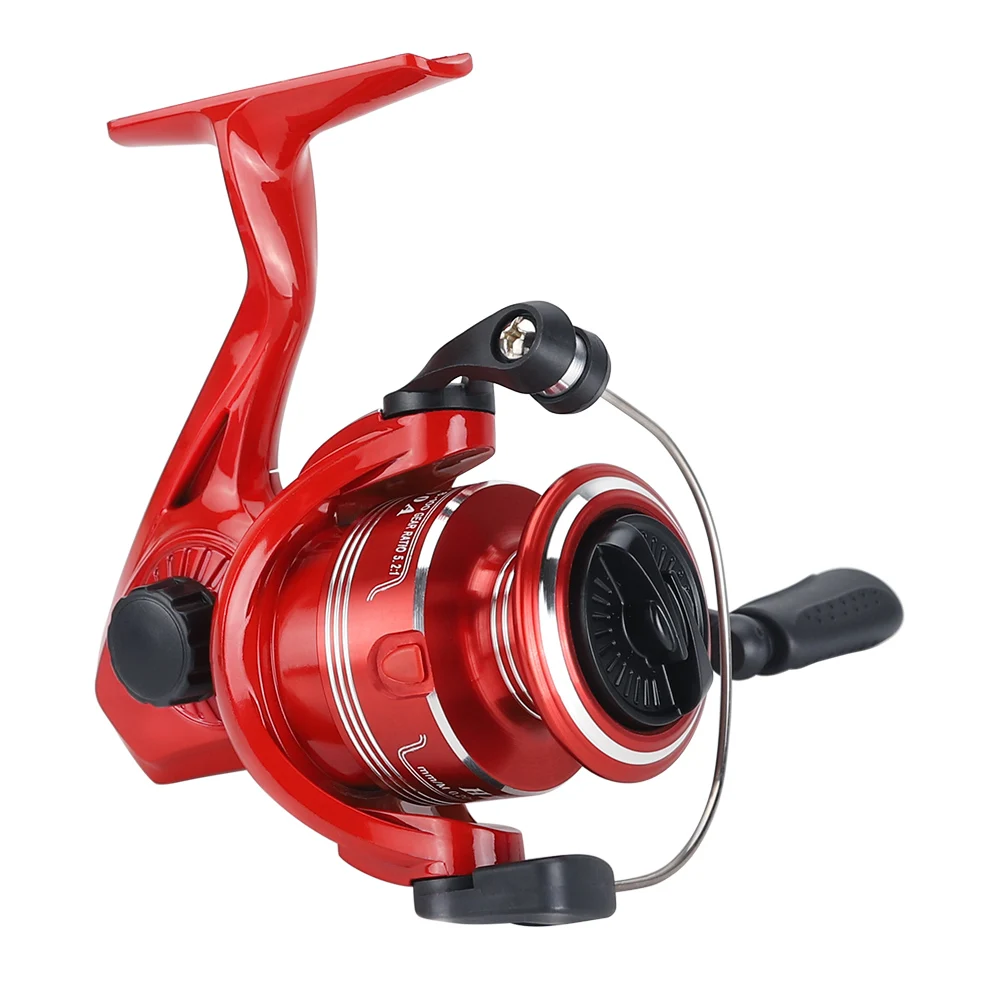 

Spinning Fishing Reel 2000 series Blue Red Carp Fishing Reels 5.2:1 Metal Coil Spinning Reel Rock Fishing Wheel