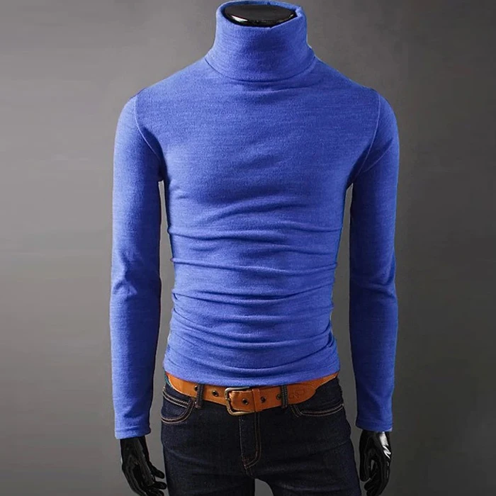 Superior quality Winter High Neck Thick Warm Sweater Men Turtleneck Brand Mens Sweaters Slim Fit Pullover Men Knitwear Male