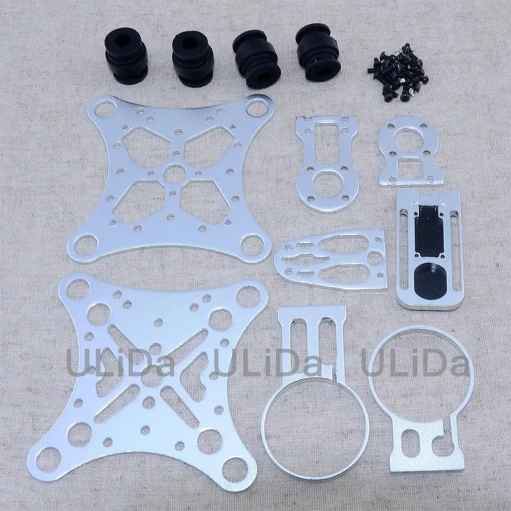 Luce 80G Cnc Della Lega Del Metallo Brushless Camera Gimbal Kit Per Gopro Fpv Dji Phantom 2 3