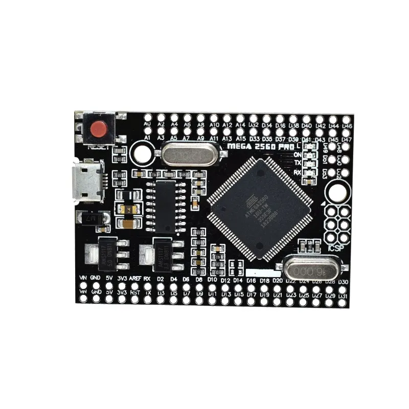 Mega 2560 PRO MINI 5V(встраивание) CH340G ATmega2560-16AU с наконечниками, совместимыми с arduino Mega 2560