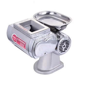 

220V / 600W fourth generation 70 electric business household stainless steel blade cut meat machine slicer cutting machine