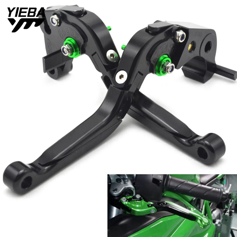 

Motorcycle Brake Handle Adjustable Folding Brake Clutch Levers For KAWASAKI Z250 Z 250 2008-2017 2016 2015