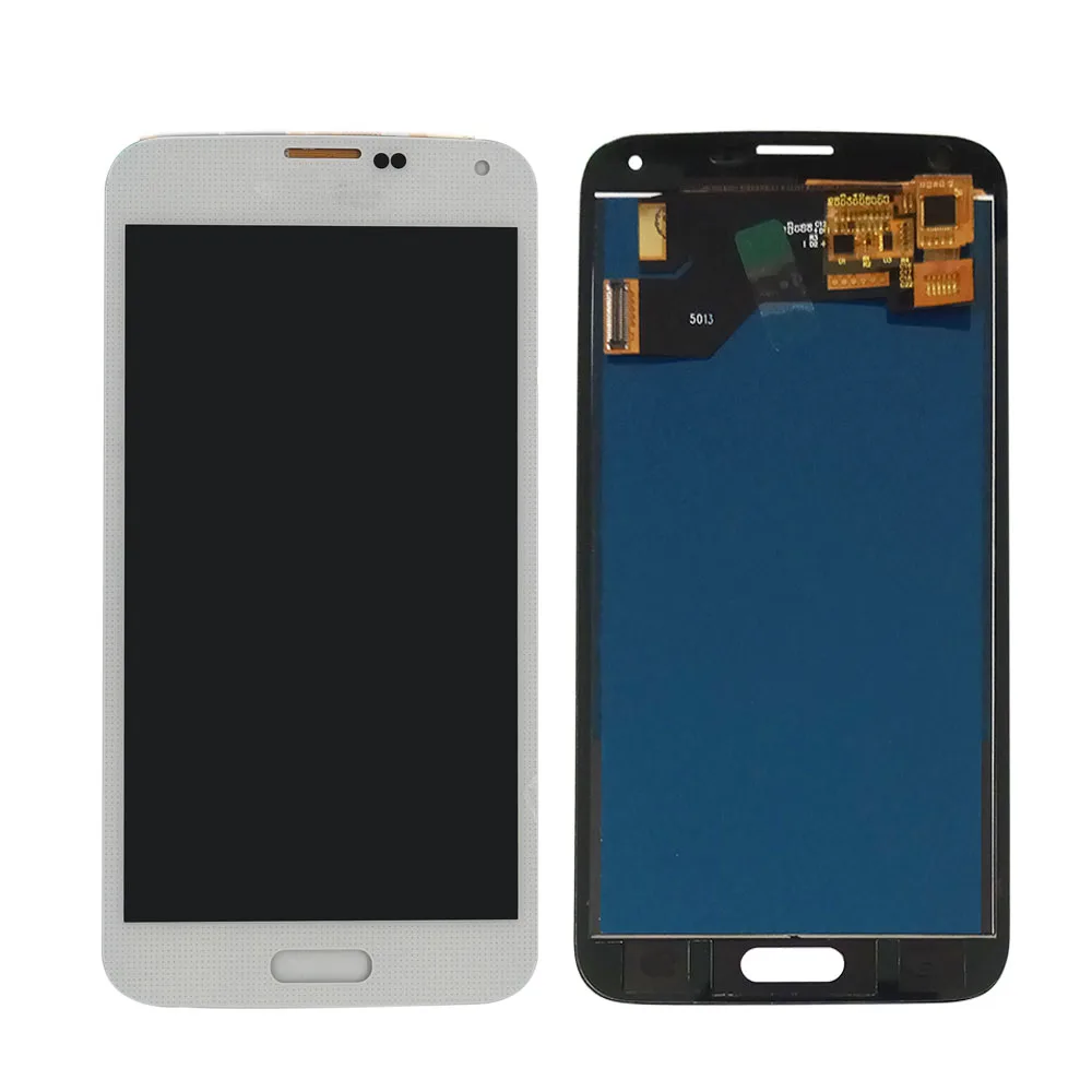100% протестированный ЖК дисплей для Samsung Galaxy S5 i9600 телефон LCDs G900 G900F G900ADisplay с