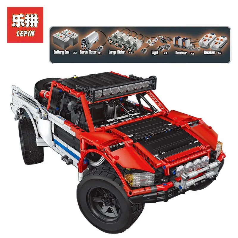 

Lepin 23013 Genuine Technic MOC car Pickup truck bricks model building kits blocks LegoINGlys bricks boys toys for Christmas