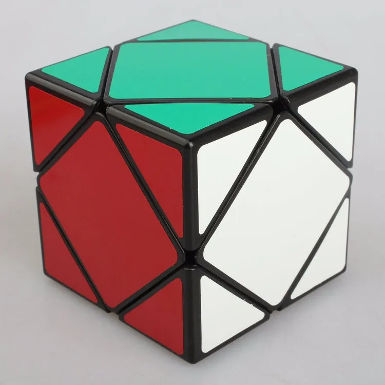 6 шт./компл. Shengshou нерегулярные странно форма головоломки Cube Скорость Твист головоломки Комплект пакет Cube ПВХ и матовая Наклейки Cubo puzzle