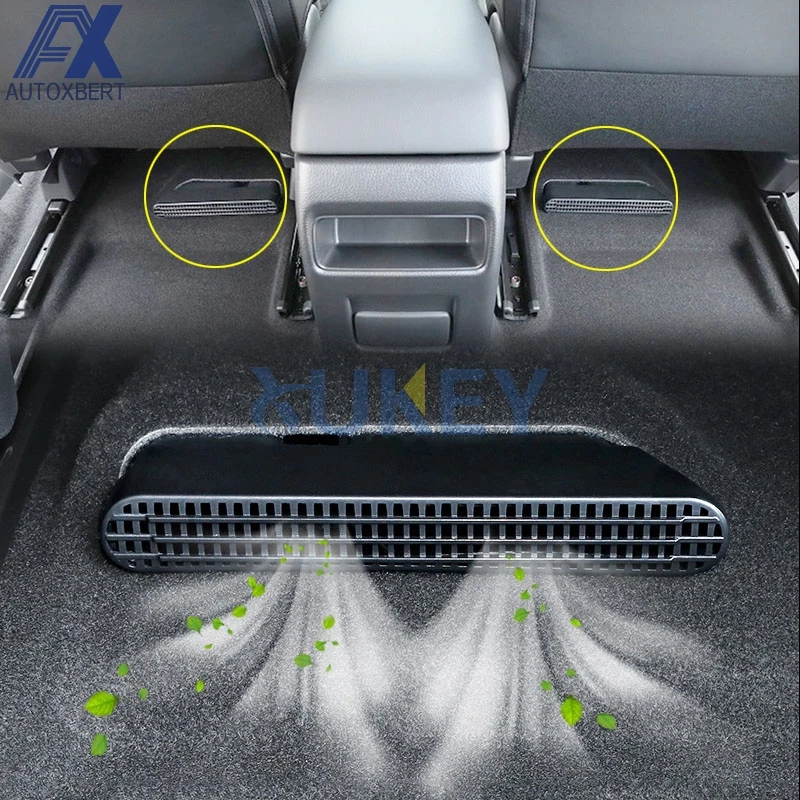 AX 2Pcs For Nissan Murano 2015 2016 2017 2018 Under Seat Floor AC