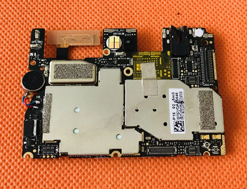  Used Original mainboard 6G RAM+64G ROM Motherboard for Ulefone T1 Helio P25 Octa Core 5.5 inch FHD 