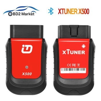 

XTUNER X500 VPecker Diagnostic Tool OBD2 Bluetooth scanner for ABS EPB TPMS DPF Oil Battery IMMO Reset OBD2 Automotive Scanner