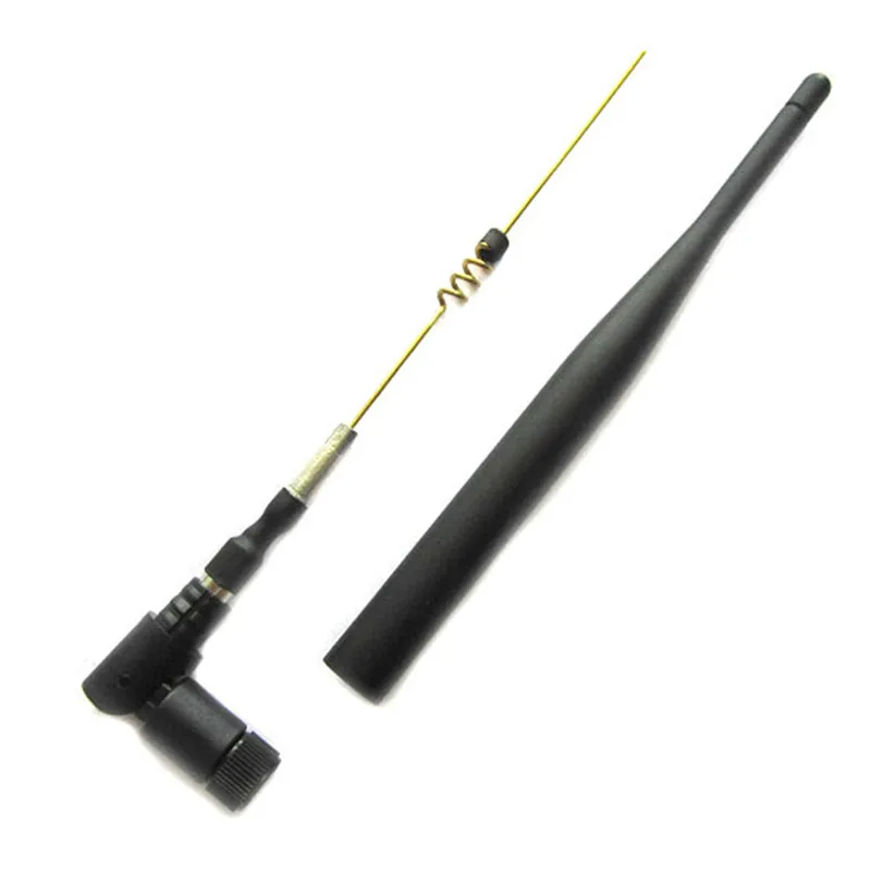 1 / 2pcs 6dBi 2.4GHz Dual Band WiFi RP SMA Antenna Wireless WAN Pigtail