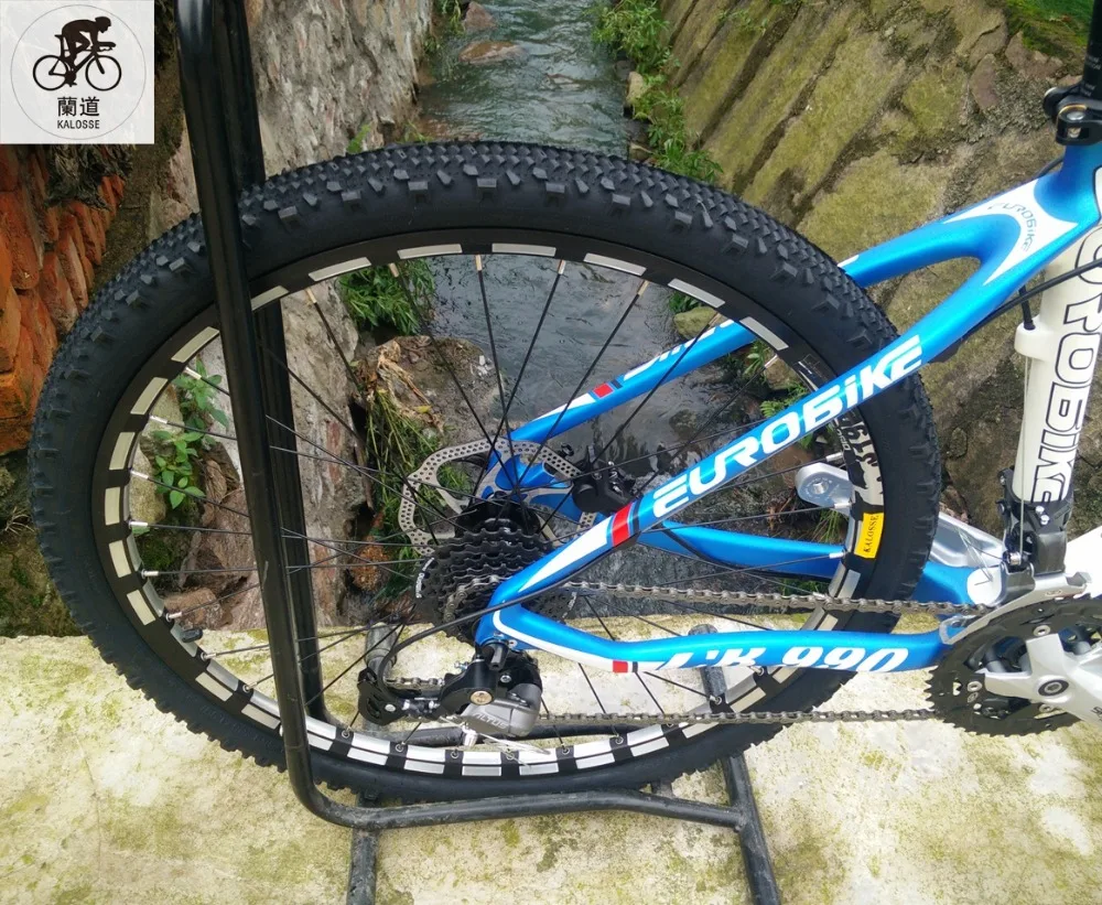 Discount Kalosse  26*17 inch   Air fork Hydraulic brakes 24/27/30 speed carbon fiber  mountain bicycle 27.5er carbon  bike 16