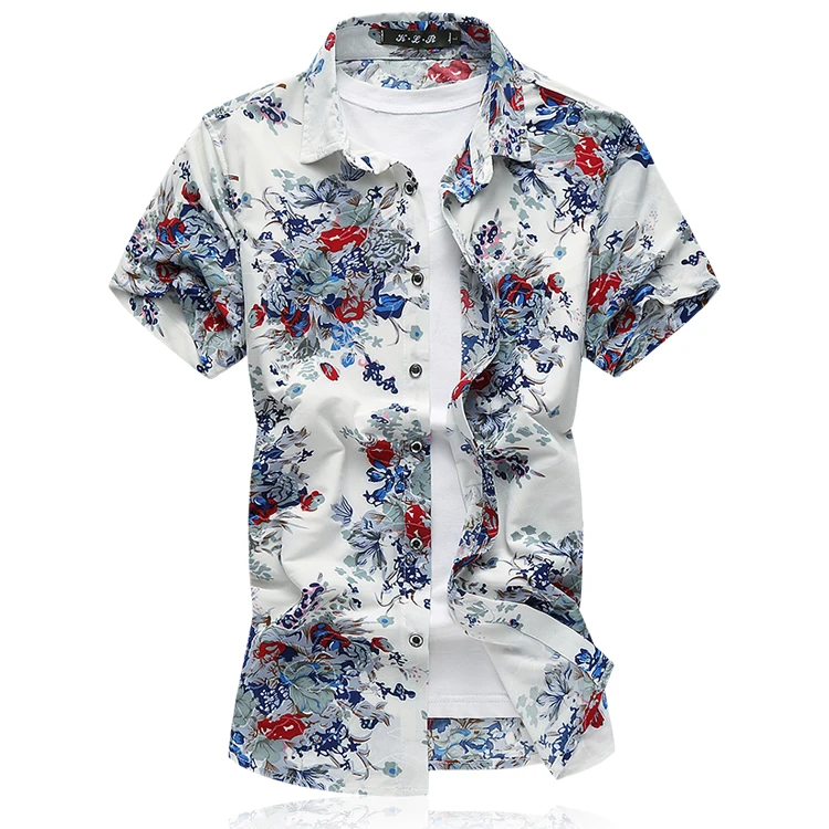 LONMMY плюс Размер 7XL мужские s платья рубашки мерсеризованный хлопок camisa рубашка мужская, с коротким рукавом модная мужская рубашка лето