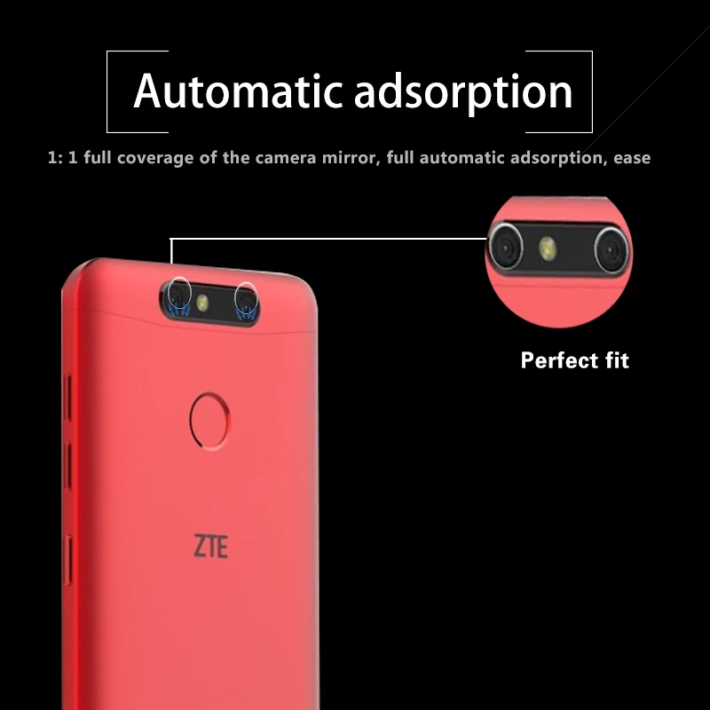 

Ultra-thin Back Camera Lens Tempered Glass Film For ZTE Blade V8 Mini 5.0" Rear Lens Protective Film Glass With Cleaning Tools