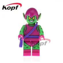 50 шт. XH 690 Зеленый Гоблин Super Heroes goliathh Talia al Ghul Citizen steel коллекция деталек строительные блоки детские подарочные игрушки