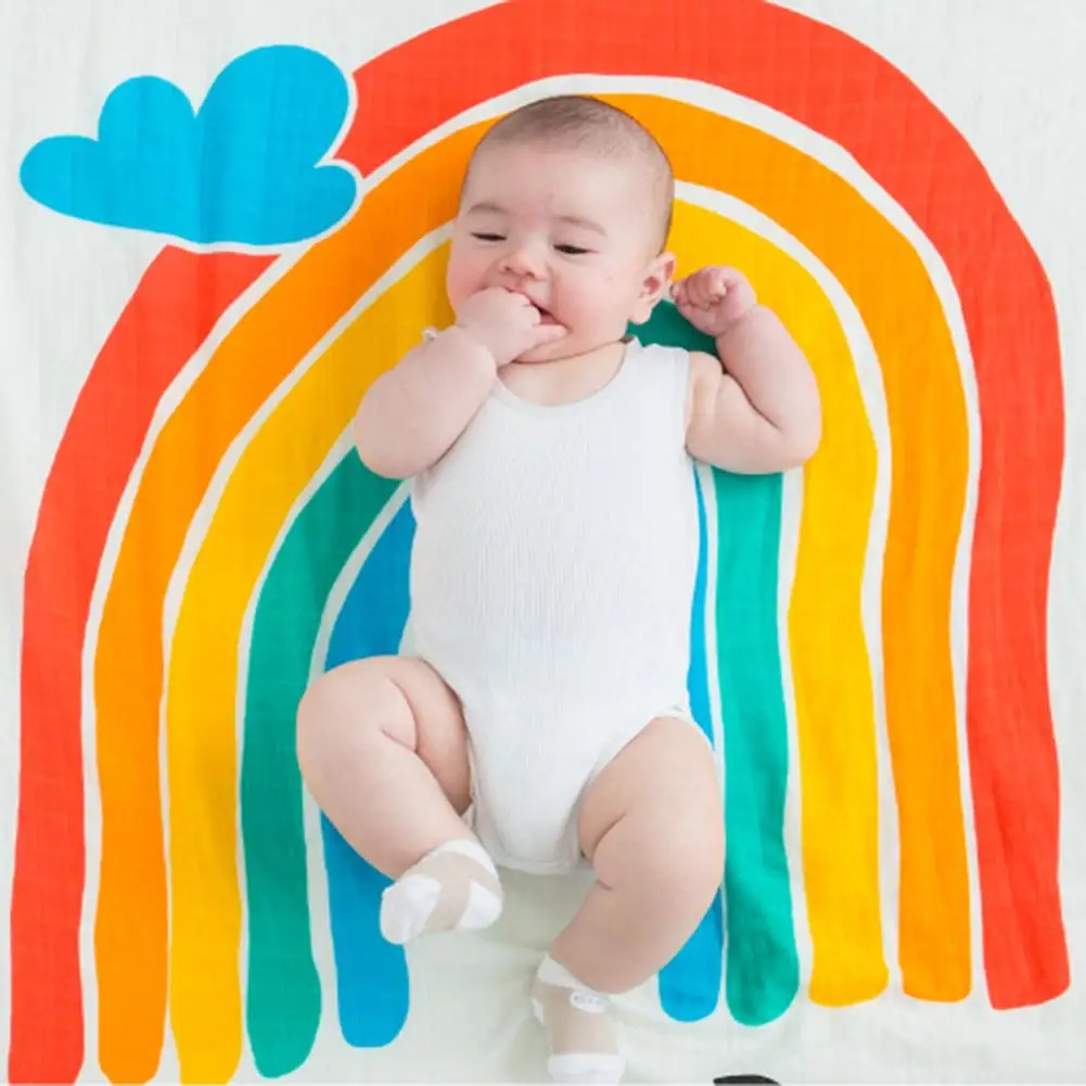 Новорожденных младенцев марли салфетки фото Одеяла Детские Банные полотенца реквизит