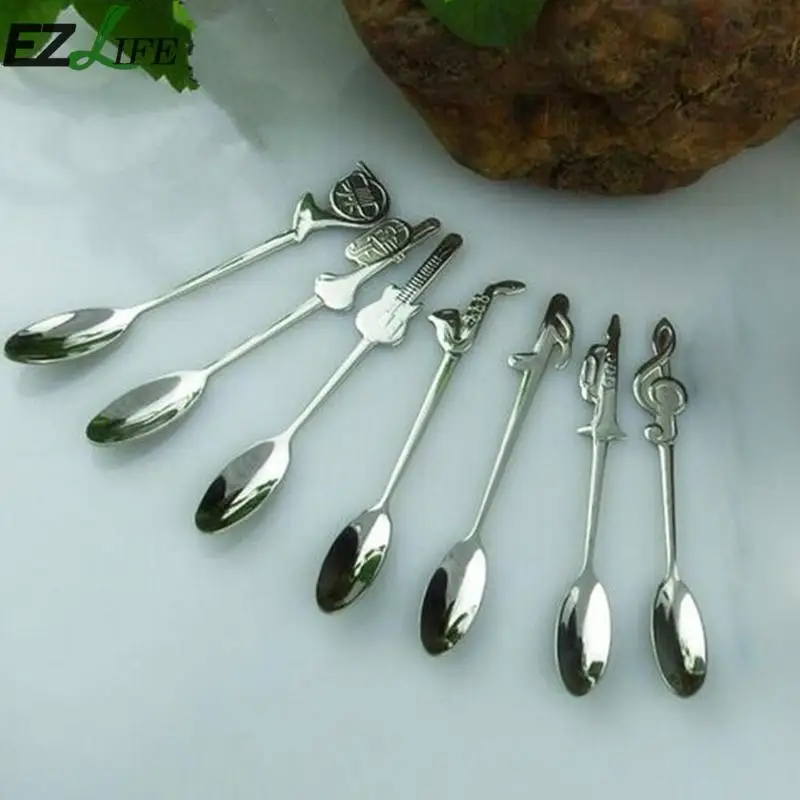 

1pcs Creative Musical Symbol Coffee Spoon Stainless Steel Coffee Spoon Set Tableware Musical Coffee Spoon LQC5412