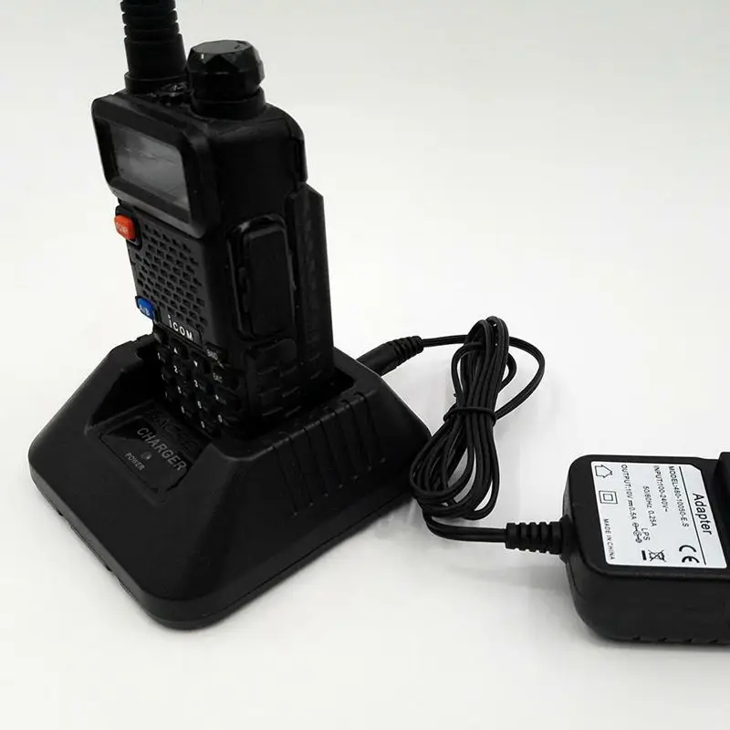 Радио батарея настольное зарядное устройство адаптер питания для Baofeng Uv5r Plus Uv5rb US Plug