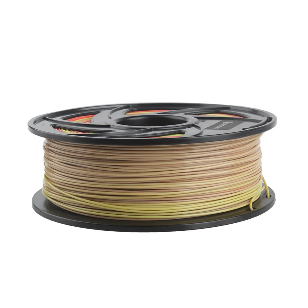 Филамент CREOZONE Seven Color PLA 1 75 мм 1кг пластик для 3D принтера точность размеров +/ 0 03