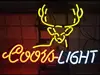 Custom Coors Light Deer Glass Neon Light Sign Beer Bar