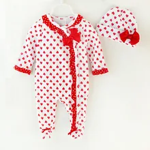 Новинка года; модные боди для маленьких девочек; Детские хлопковые комбинезоны; Одежда для новорожденных; хорошее качество; комбинезоны для маленьких принцесс; Возраст 0-9 месяцев