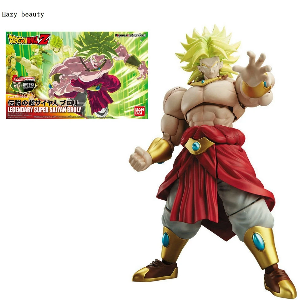 Оригинальный Bandai Dragon Ball фигурка Rise стандартная Legenda Juguetes Broly Brinquedos куклы игрушки