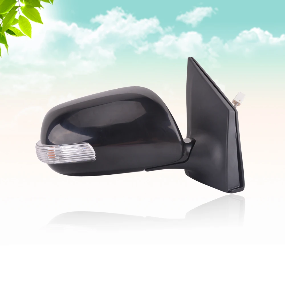 

CAPQX 1PCS 5Wire side rear view mirror For Corolla 2008 2009 Outside Rearview Mirror with electrical LED turn light